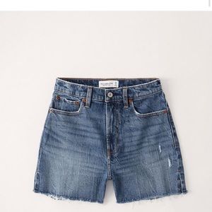 Abercrombie high rise shorts